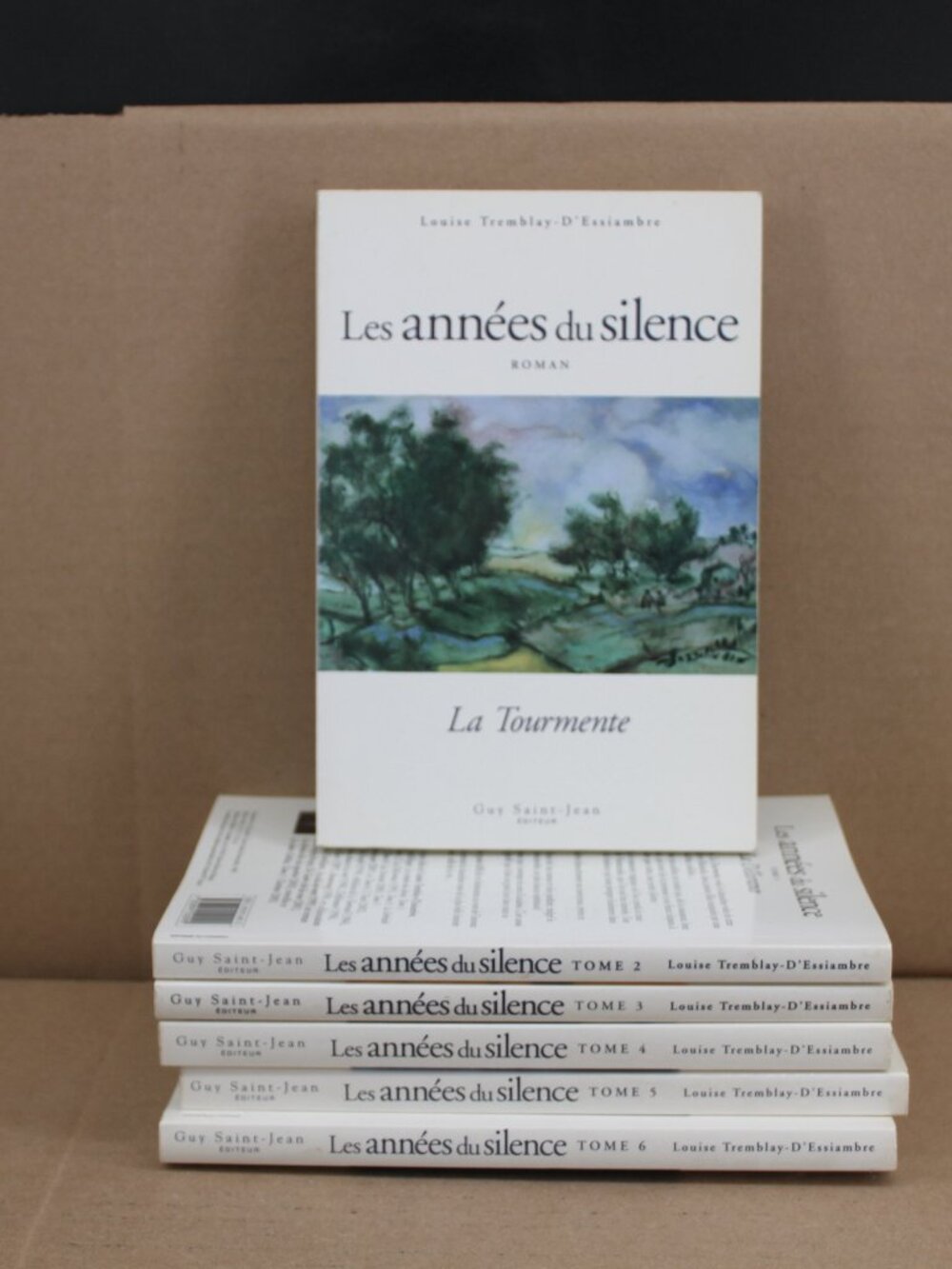Lot 6 Livres Louise Tremblay- D'essiambre - Les années Du Silence tome 1 a 6 Fr